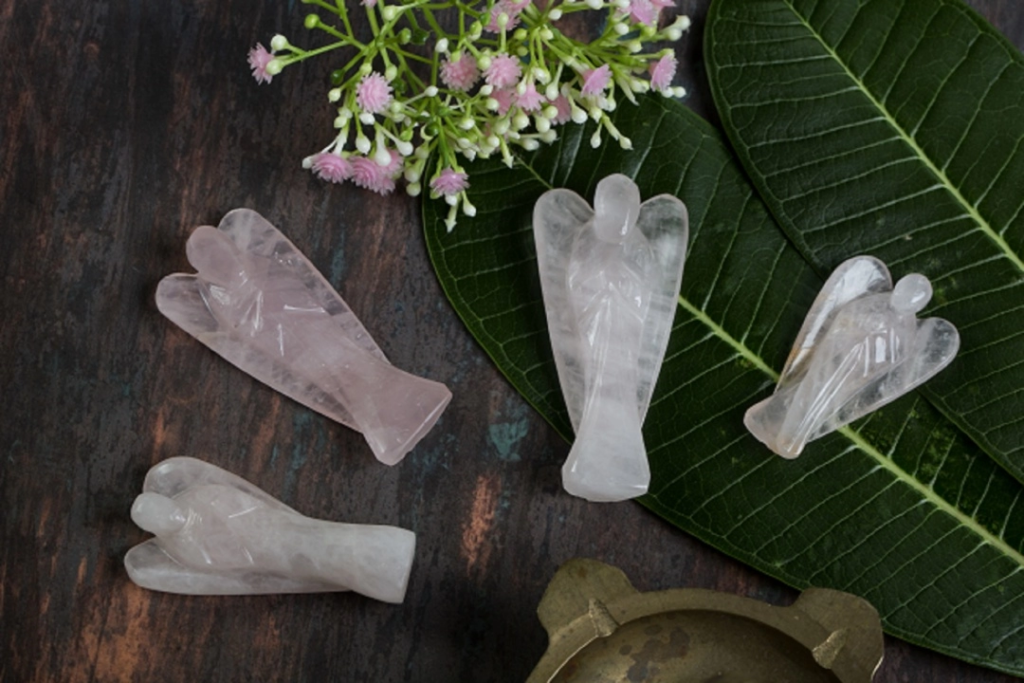 Rose Quartz Angel