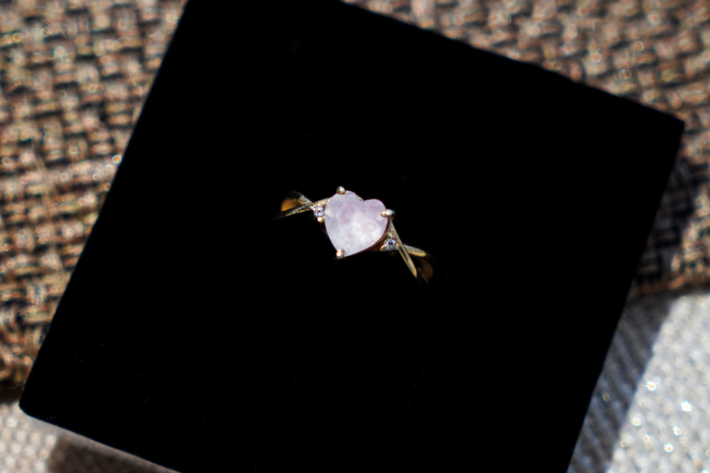 Rose quartz ring Rose Quartz ring