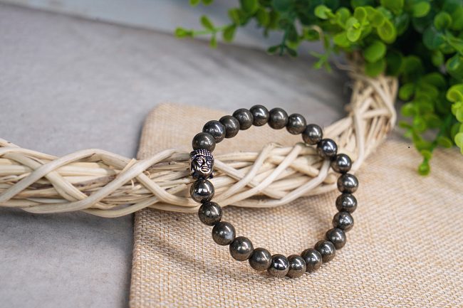 Wealth Attractor Pyrite Crystal Bracelet