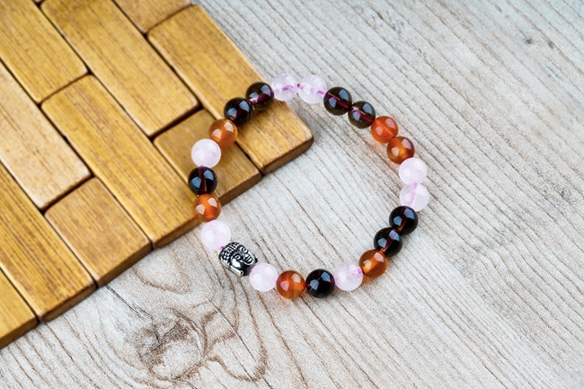 Twin Flame Anchor Crystal Bracelet for Men