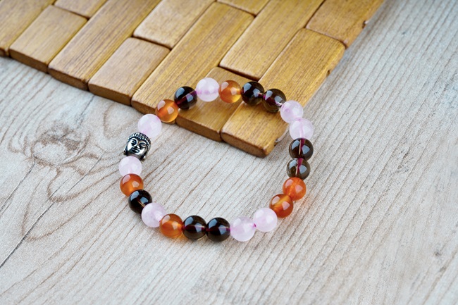 Twin Flame Anchor Crystal Bracelet for Men