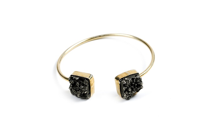 Pyrite Cuff Bracelet