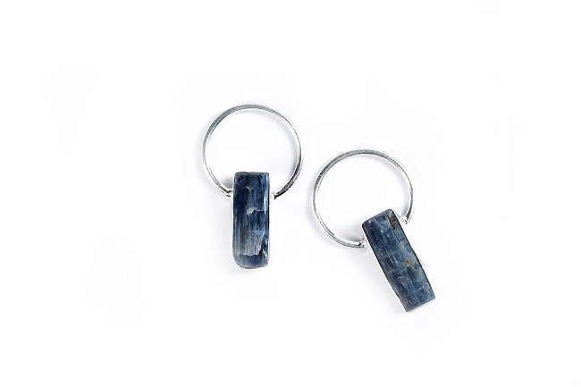 Blue Kyanite Earrings