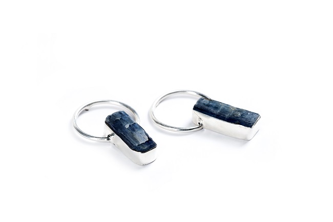 Blue Kyanite Earrings