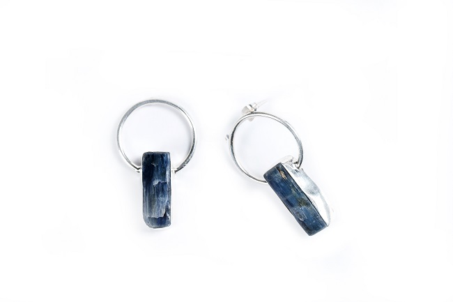 Blue Kyanite Earrings