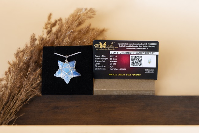 Miracle Opalite Star Pendant