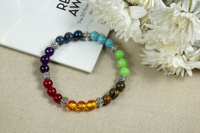 Self-Transformation Seven Chakra Crystal Bracelet