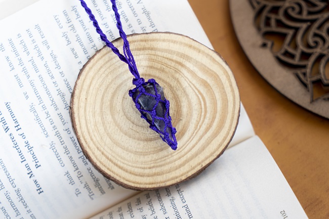 Amethyst Crystal Necklace