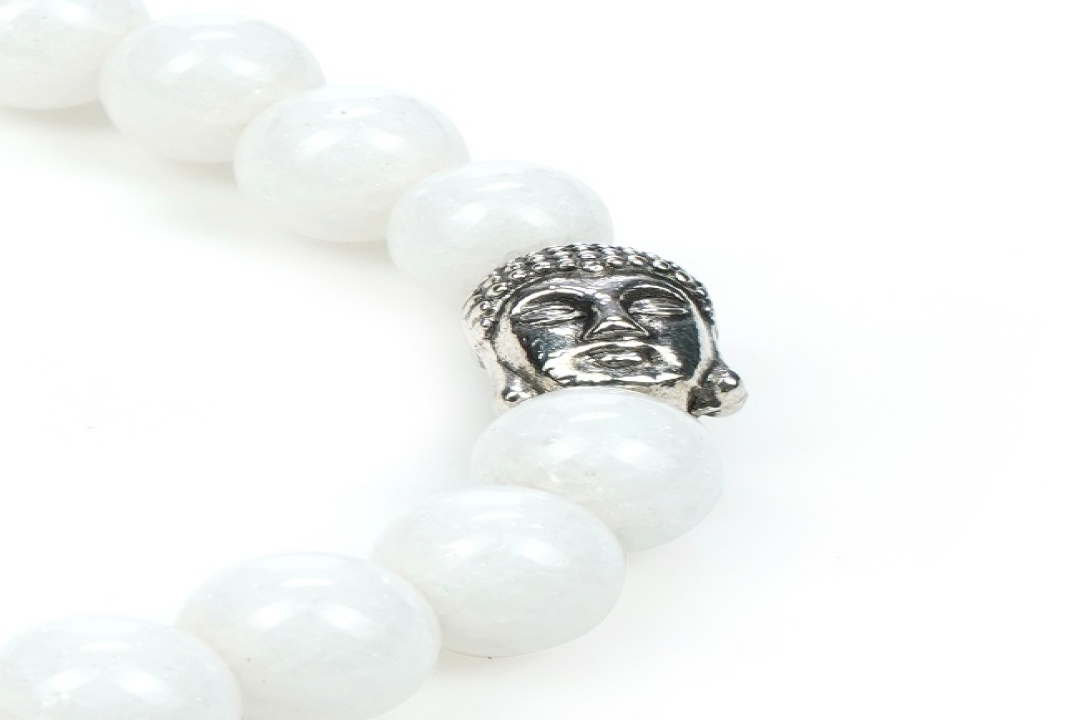 Balance and Calming White Agate Miracle Bracelet
