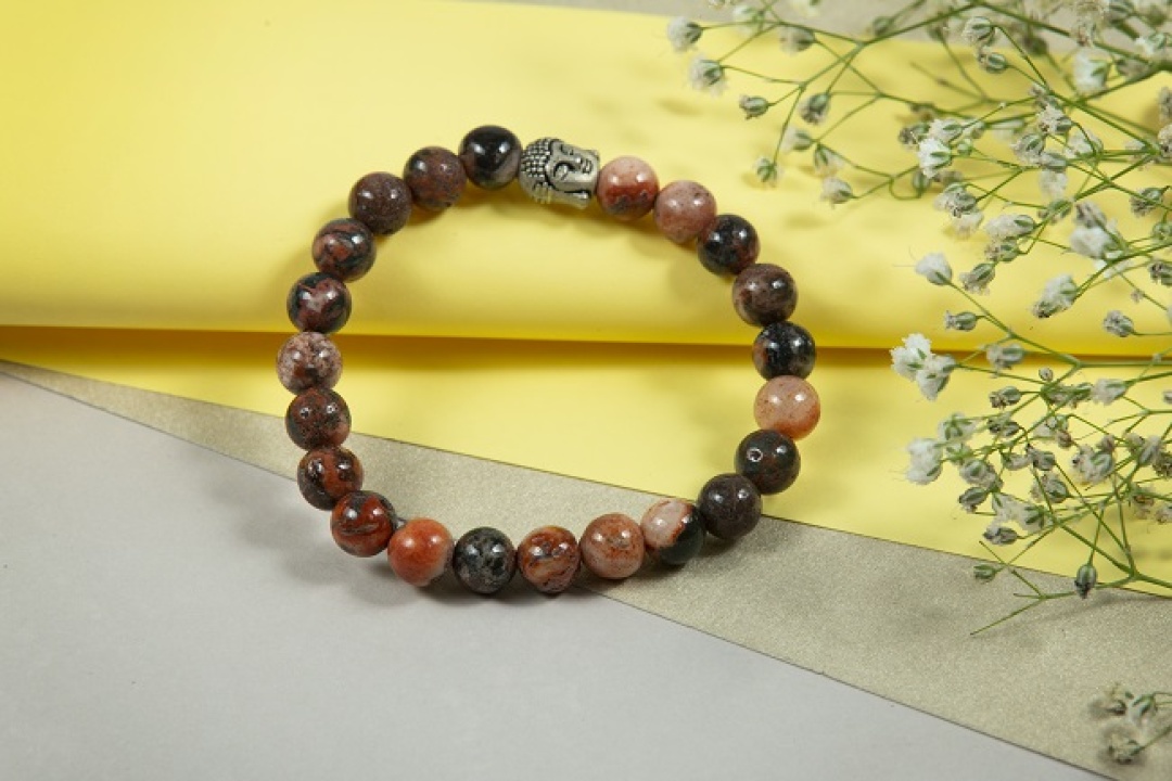 Courage Building Miracle Fire Agate Bracelet