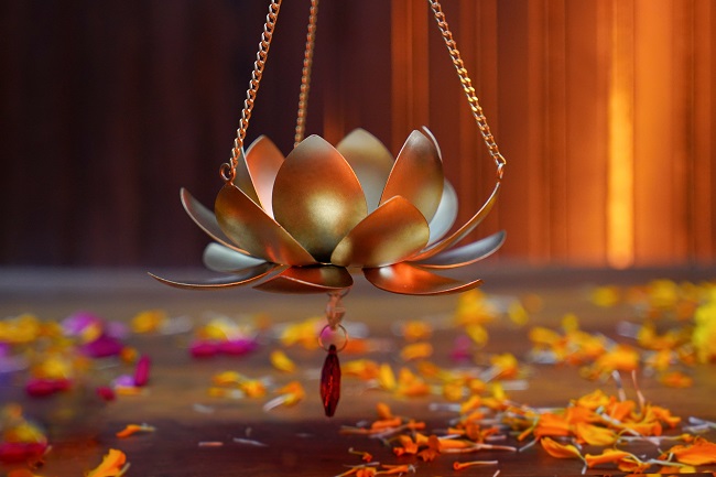 Lotus Flower Tealight Holder Small