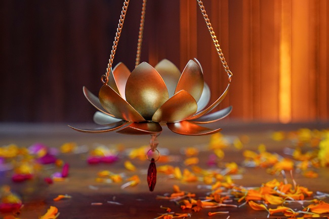 Lotus Flower Tealight Holder Small