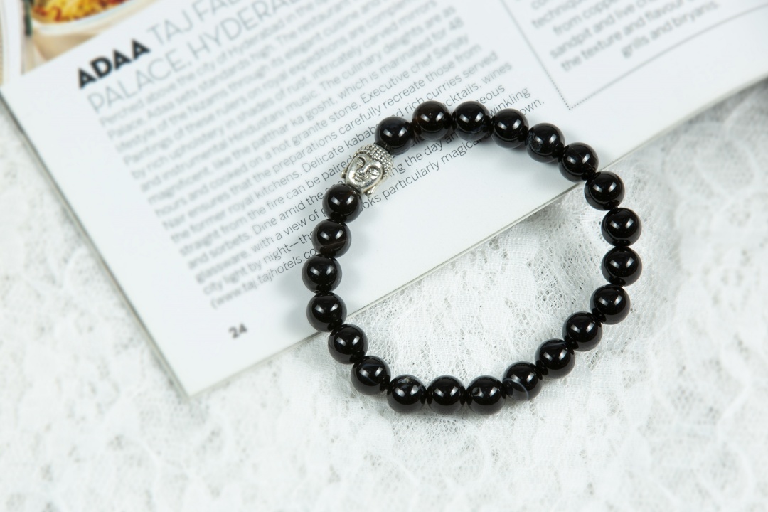 Grounding and Positivity Black Tourmaline Miracle Bracelet
