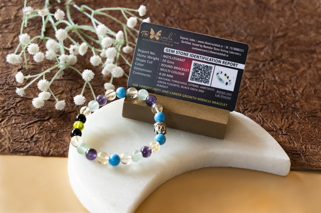 Job Opportunity and Career Growth Crystal Bracelet