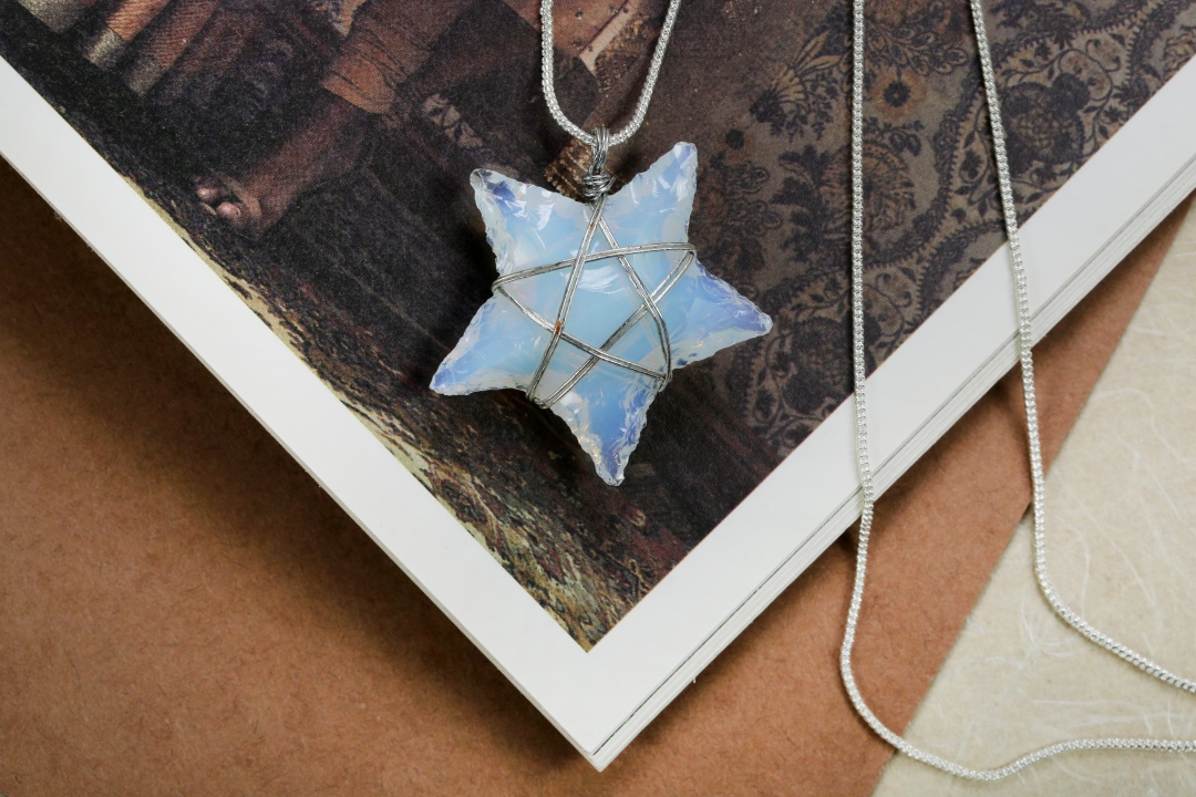 Miracle Opalite Star Pendant