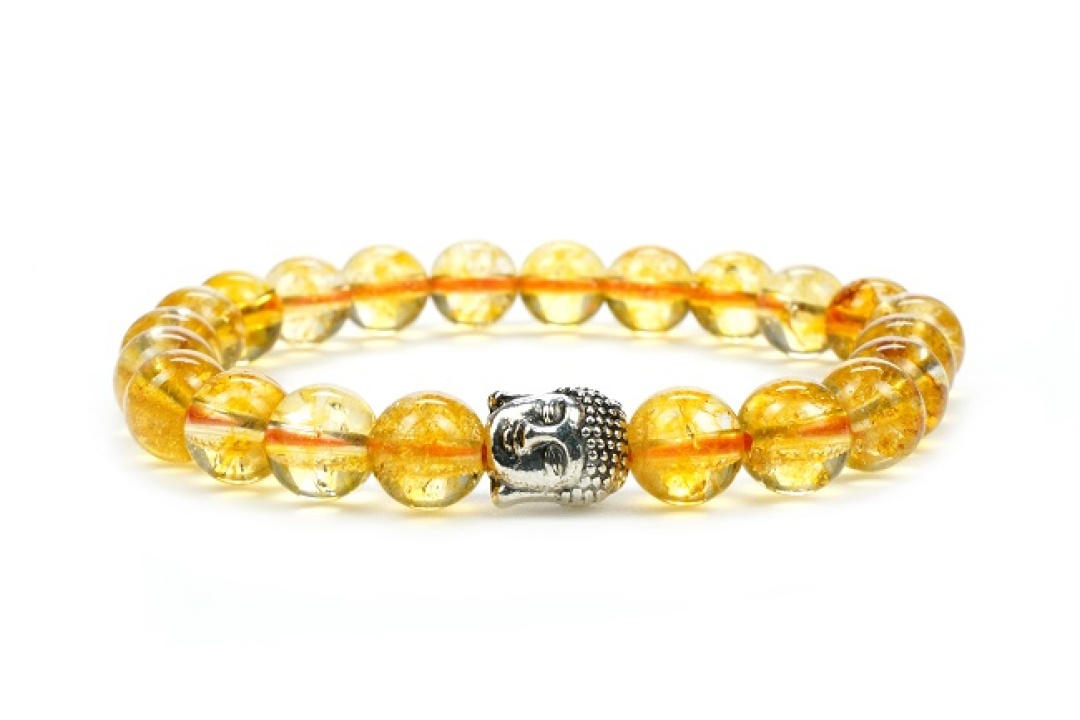 Money and Abundance Citrine Crystal Bracelet
