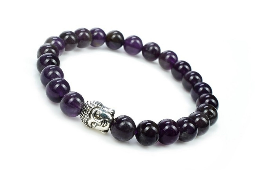 Negativity Protector Amethyst Crystal Bracelet