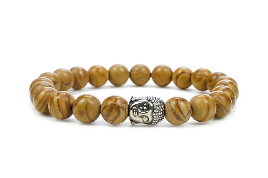 Obstacle Removal Wood Jasper Bracelet