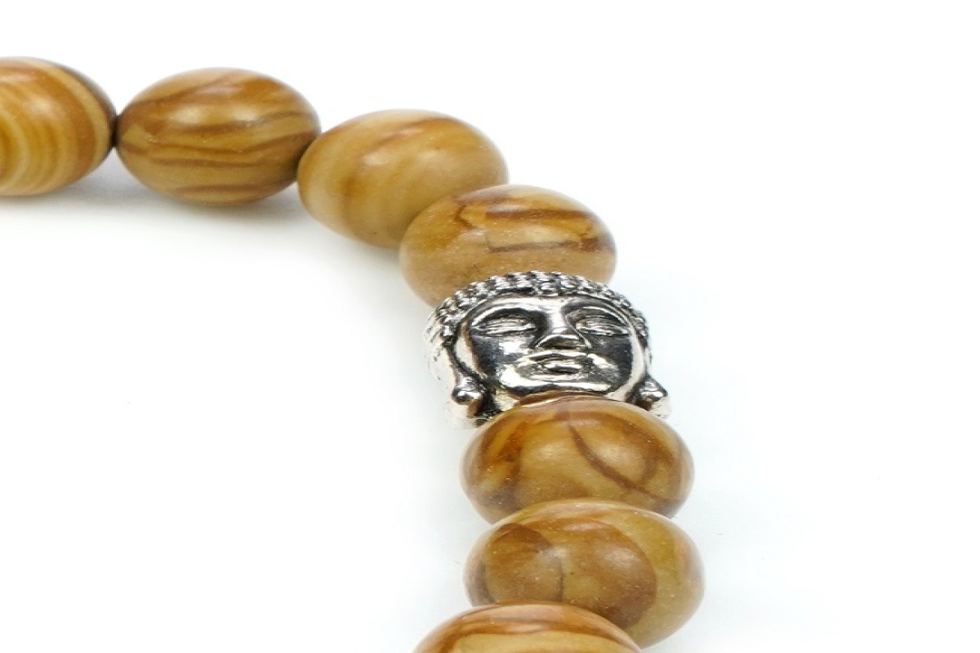Obstacle Removal Wood Jasper Bracelet