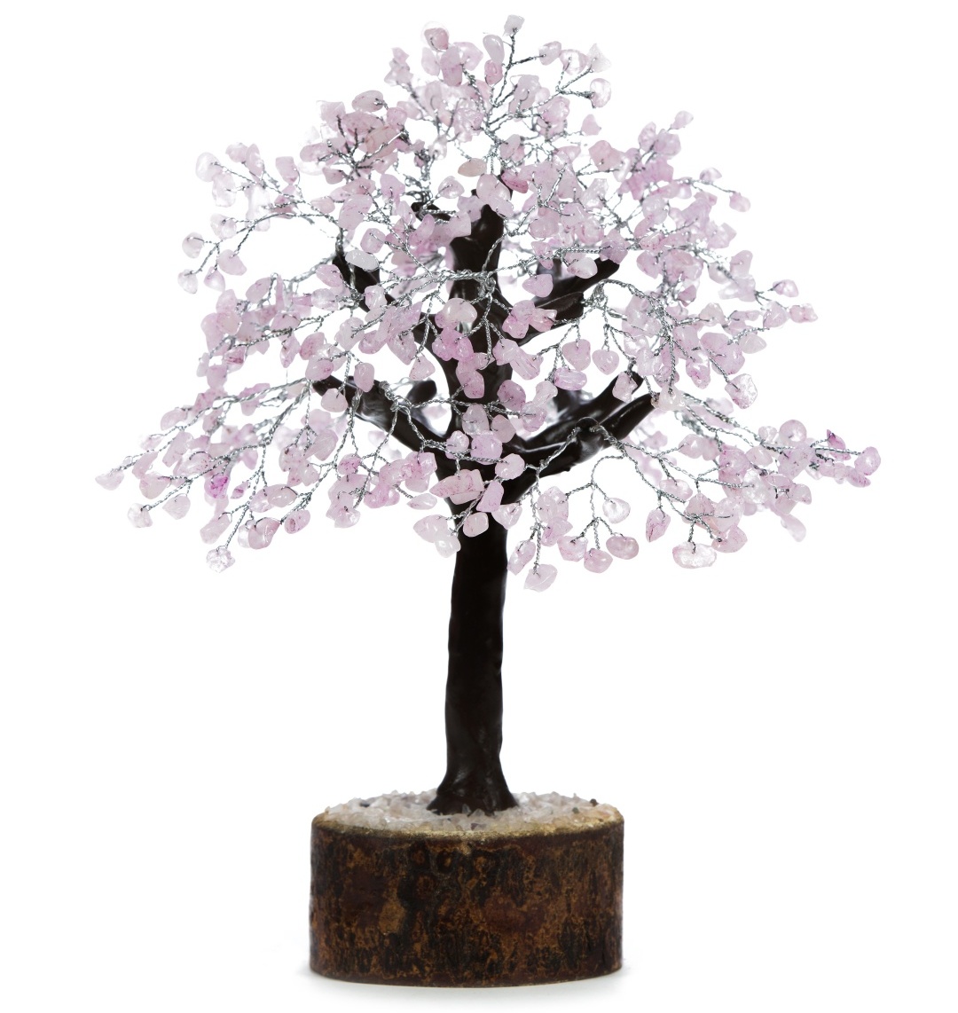 Rose Quartz Crystal Miracle Tree