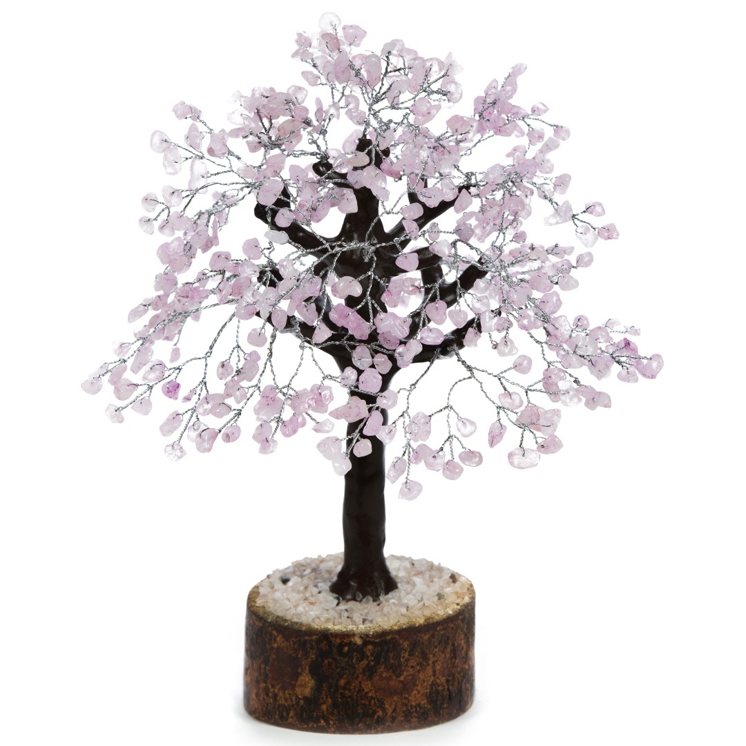 Rose Quartz Crystal Miracle Tree