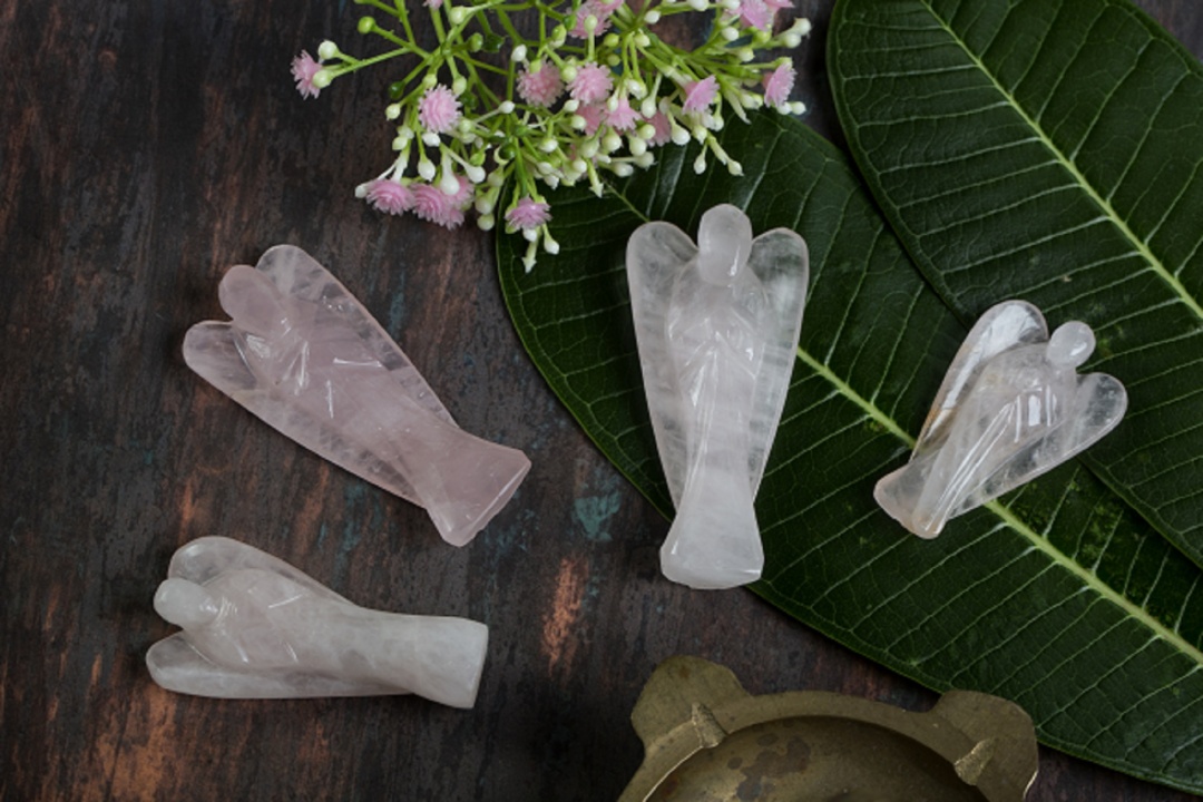 Rose Quartz Miracle Crystal Angel