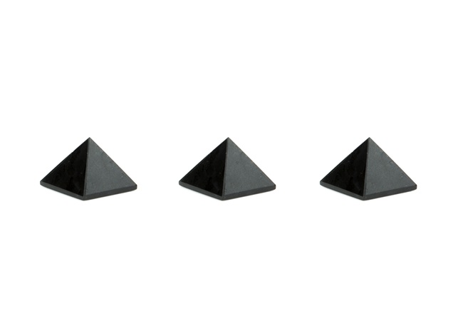 Black Tourmaline Crystal Miracle  Pyramid