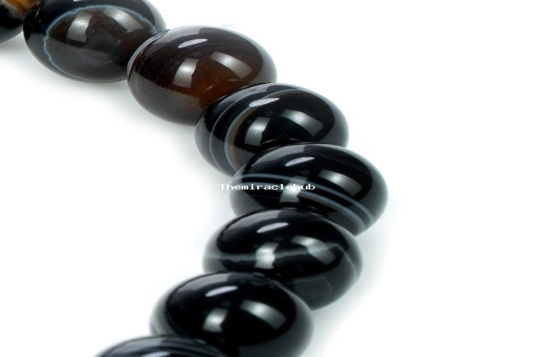 Strength and Grounding Miracle Black Sulemani Hakik Bracelet