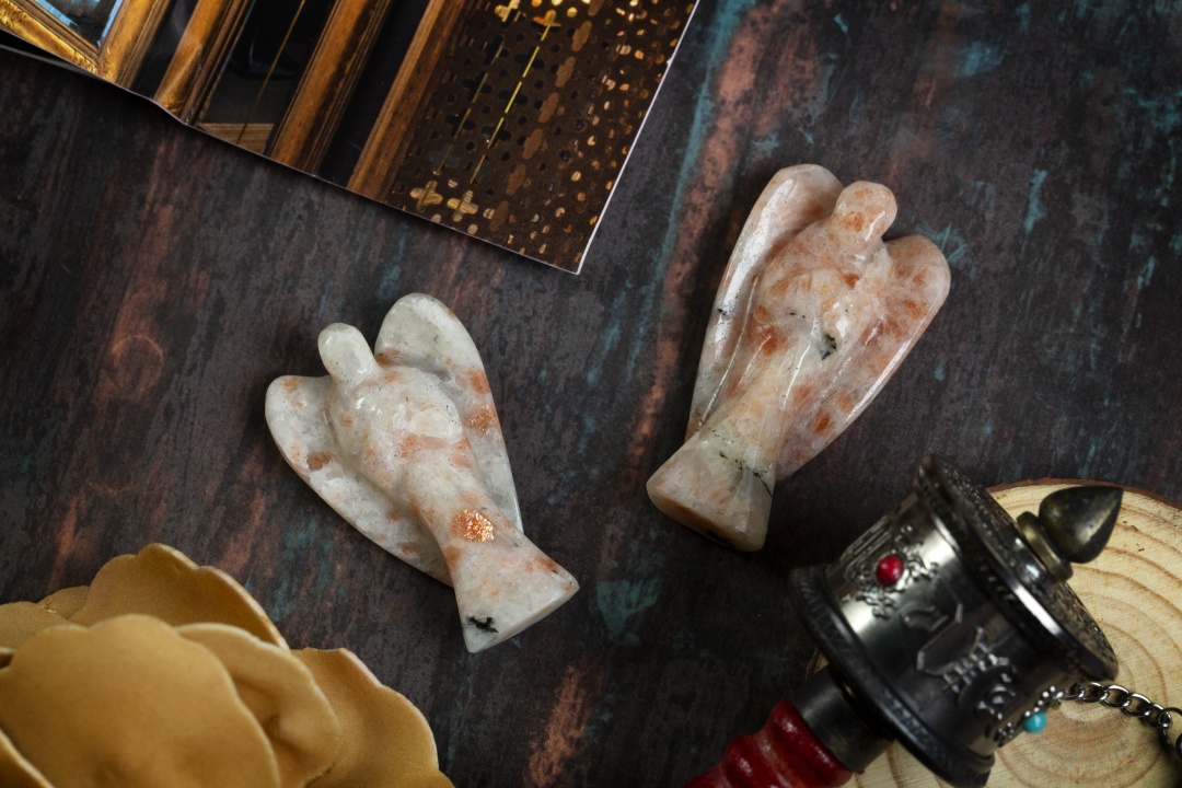 Sun Stone Crystal Miracle Angel