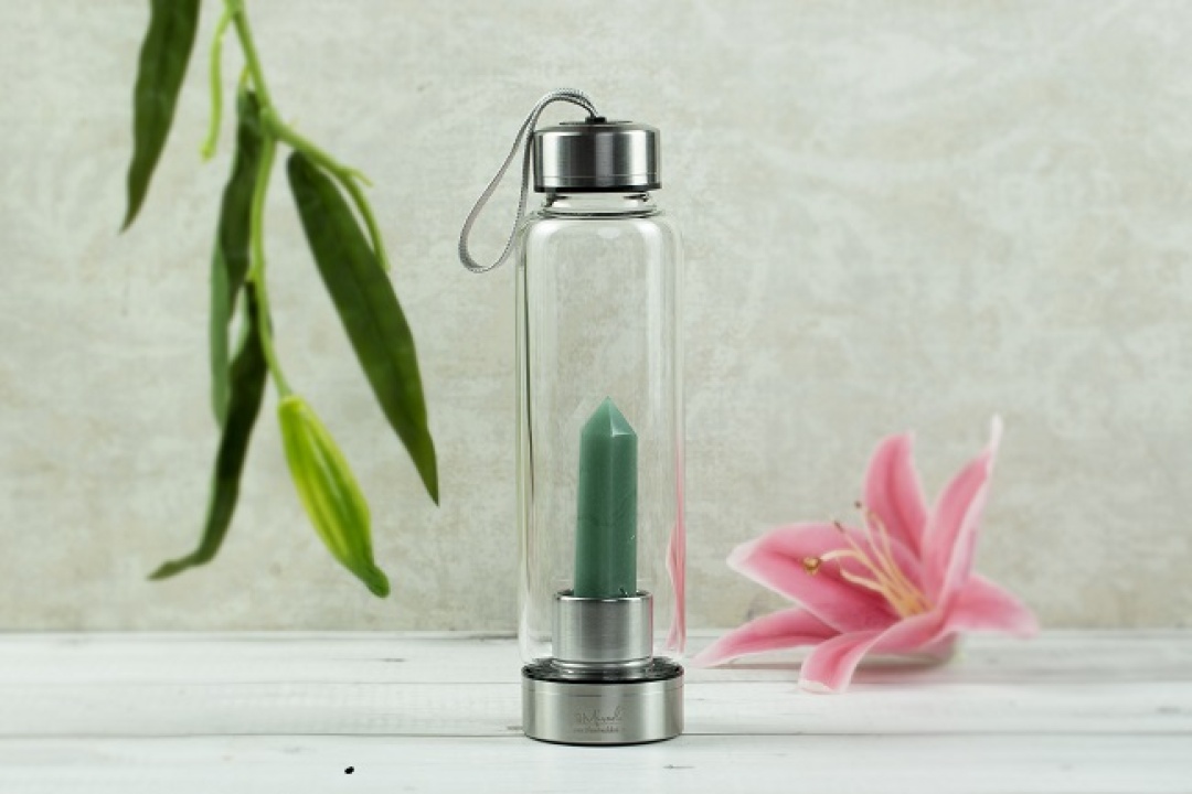 Green Jade Crystal Miracle Water Bottle
